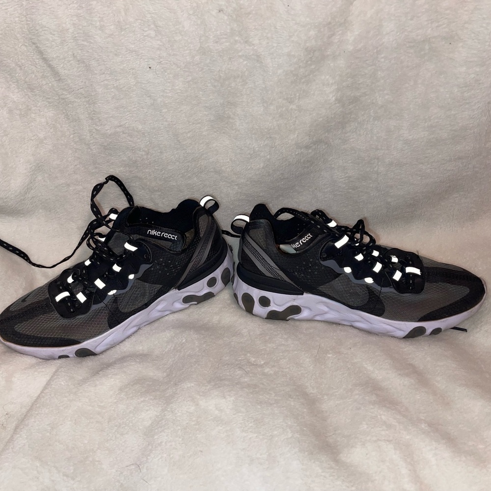 Nike React Black Sneakers